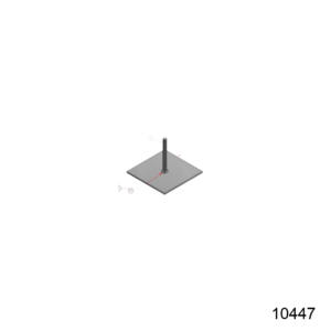 Plate-Mounting Base for Actuator, Single