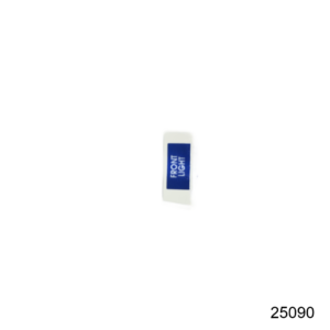Label-Blue, "FRONT LIGHT", printed, 3/4"