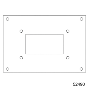 Plate-AW, Small, QHT/QHT-2 Thermostat